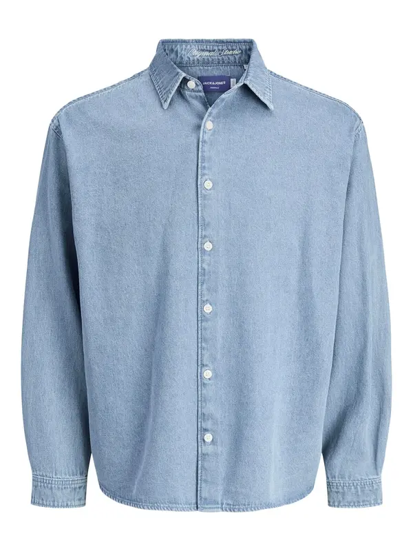 JACK & JONES JACK & JONES Srajca 'JORNorrebro'  svetlo modra