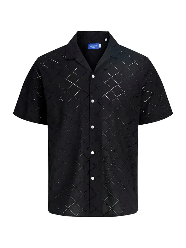 JACK & JONES JACK & JONES Srajca 'JORSUMMER LUKE'  črna