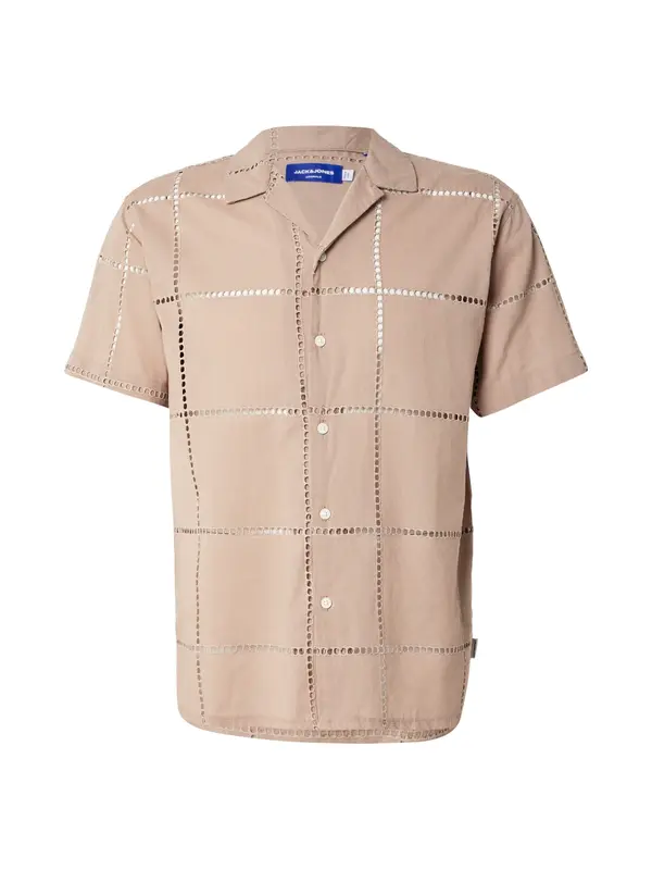 JACK & JONES JACK & JONES Srajca 'JORSUMMER LUKE'  mokka