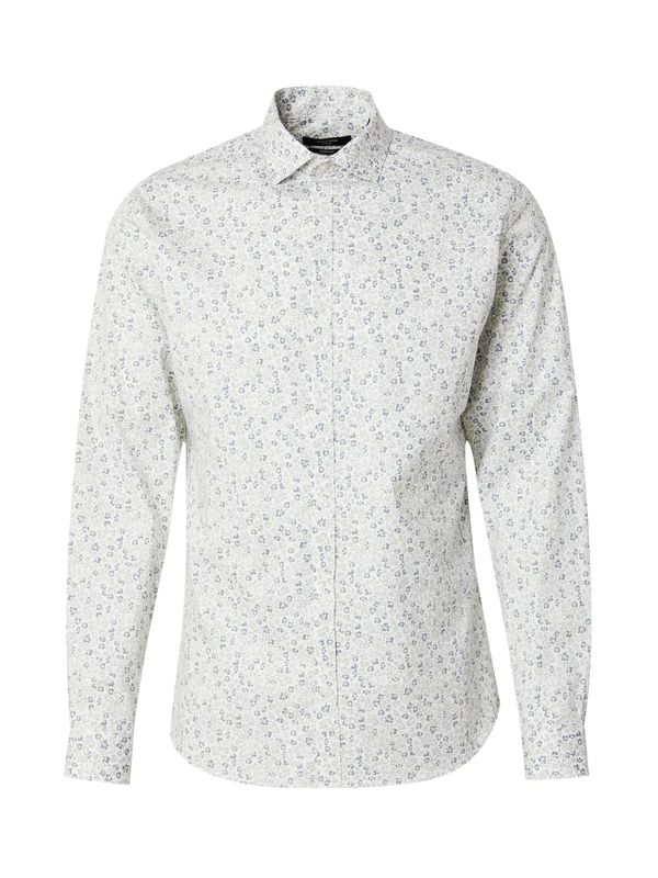 JACK & JONES JACK & JONES Srajca 'JPRBLABlackpool'  temno siva / pastelno zelena / bela