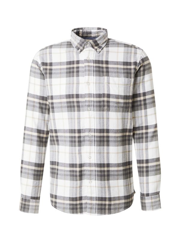 JACK & JONES JACK & JONES Srajca 'JPRBLunorris'  pesek / siva / temno siva / bela