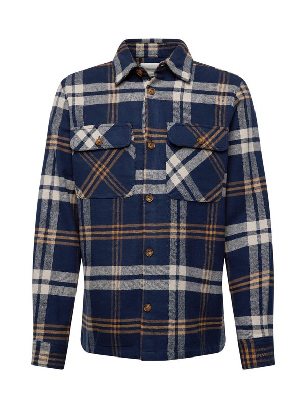 JACK & JONES JACK & JONES Srajca 'JPRRaymond'  mornarska / marelica / off-bela