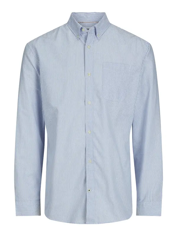 JACK & JONES JACK & JONES Srajca 'JWHCLASSIC'  svetlo modra / bela