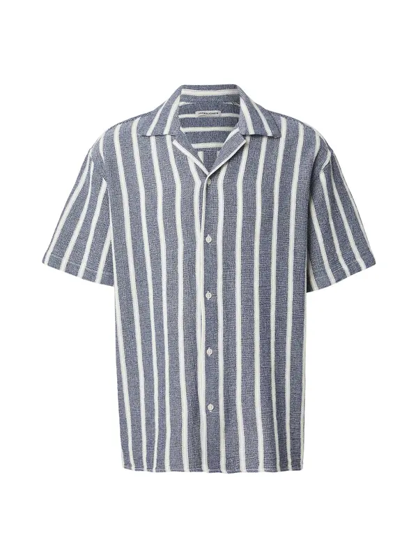 JACK & JONES JACK & JONES Srajca 'JWHCoba'  mornarska / bela