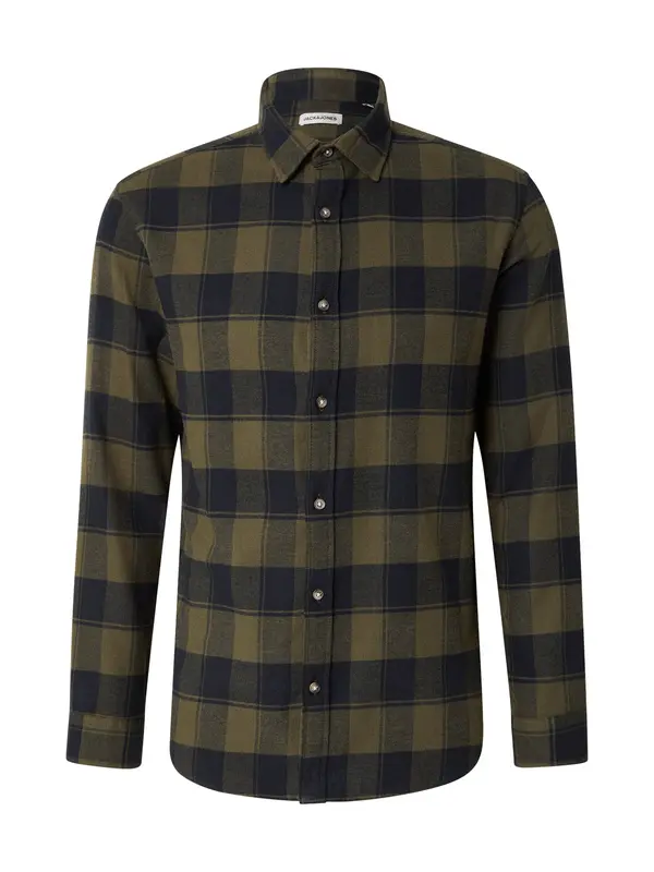 JACK & JONES JACK & JONES Srajca 'JWHJOSHUA'  marine / jelka