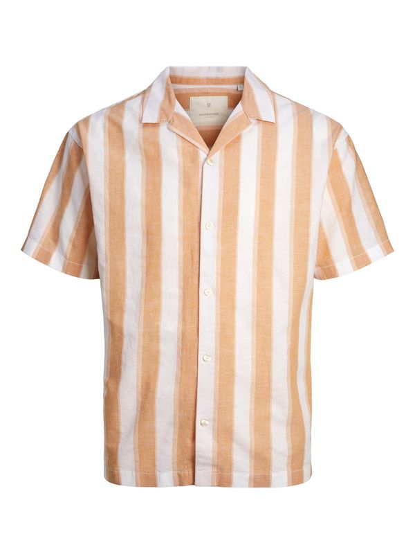 JACK & JONES JACK & JONES Srajca 'Summer'  breskev / pastelno oranžna / bela