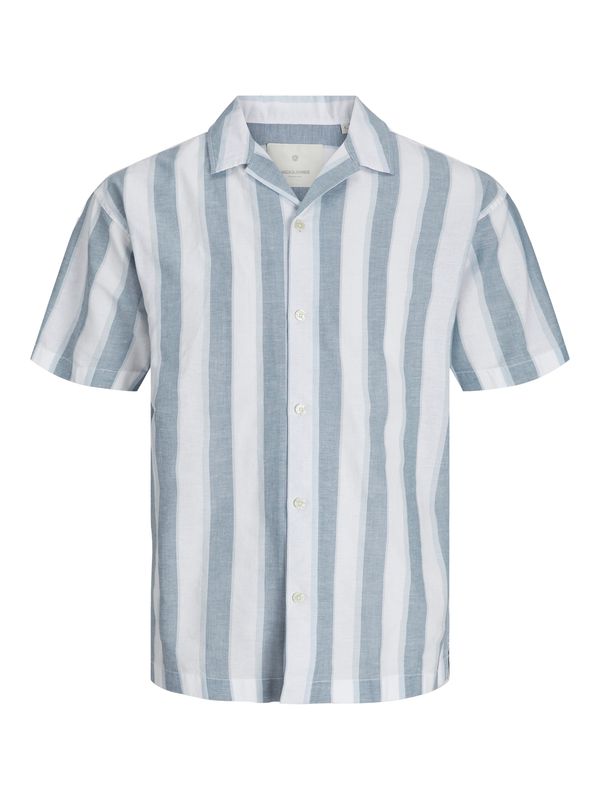 JACK & JONES JACK & JONES Srajca 'Summer'  golobje modra / svetlo modra / bela