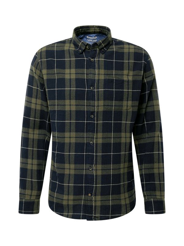 JACK & JONES JACK & JONES Srajca 'WILLY'  bež / trst / temno zelena