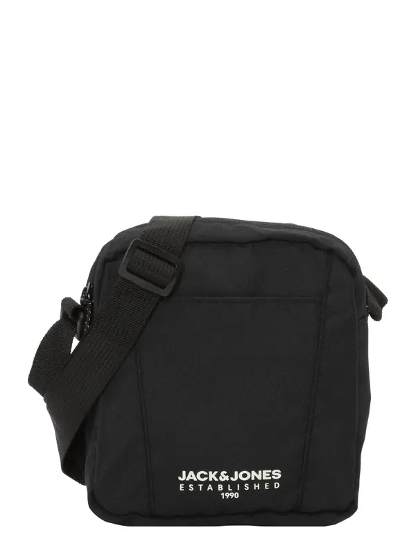 JACK & JONES JACK & JONES Torba za čez ramo 'JACWYATT'  črna / bela