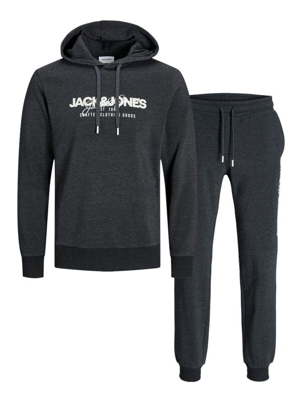 JACK & JONES JACK & JONES Trenirka za tek 'ALVIS'  pegasto črna / bela