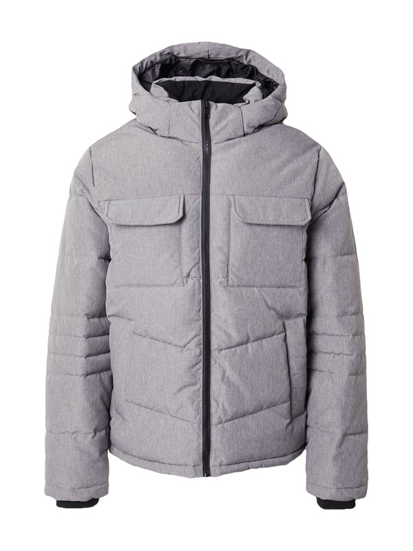 JACK & JONES JACK & JONES Zimska jakna 'JJBUILD'  pegasto siva