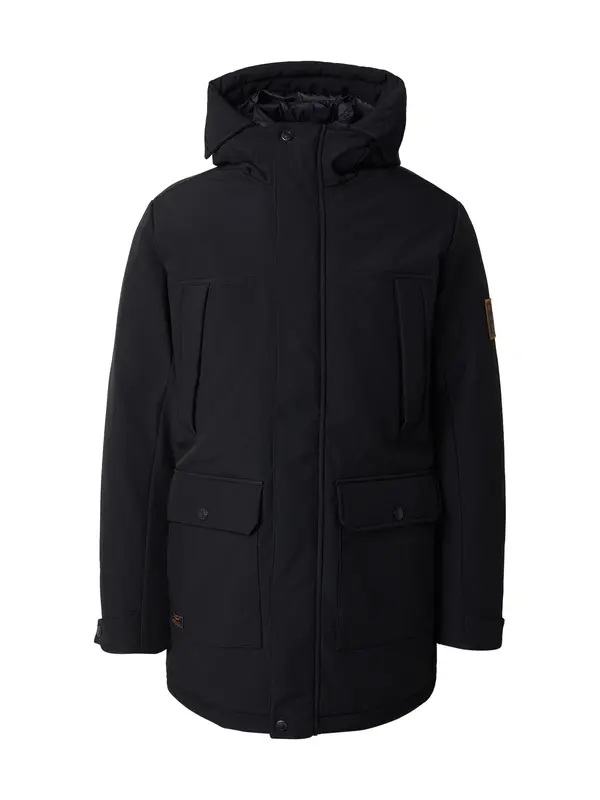 JACK & JONES JACK & JONES Zimska jakna 'JJFinn'  črna