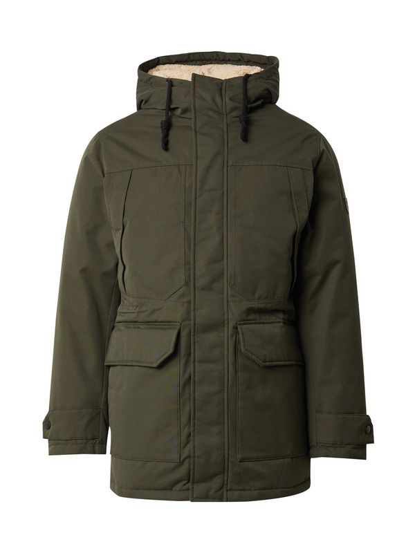JACK & JONES JACK & JONES Zimska jakna 'JWHCLIP'  temno zelena