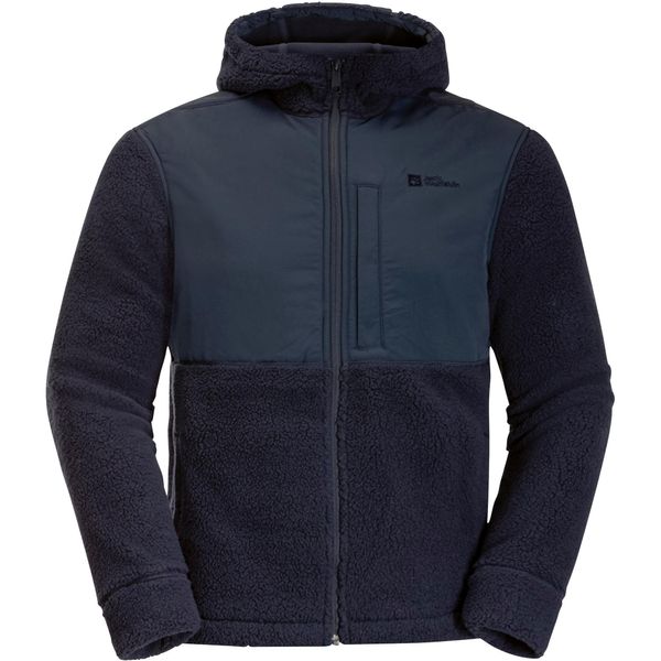 JACK WOLFSKIN JACK WOLFSKIN Funkcionalna jopa iz flisa 'FELSLICHT'  temno modra / petrol