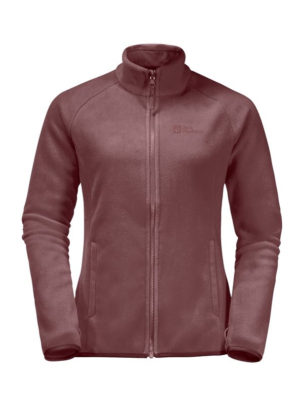 JACK WOLFSKIN JACK WOLFSKIN Funkcionalna jopa iz flisa 'Moonrise'  kostanj rjava