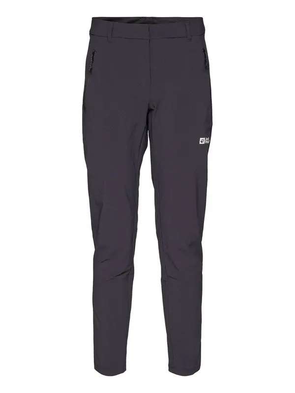 JACK WOLFSKIN JACK WOLFSKIN Outdoor hlače 'HIKEOUT'  črna