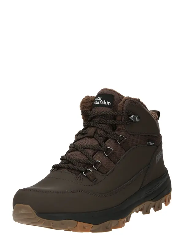 JACK WOLFSKIN JACK WOLFSKIN Škornji 'EVERQUEST'  temno rjava / siva
