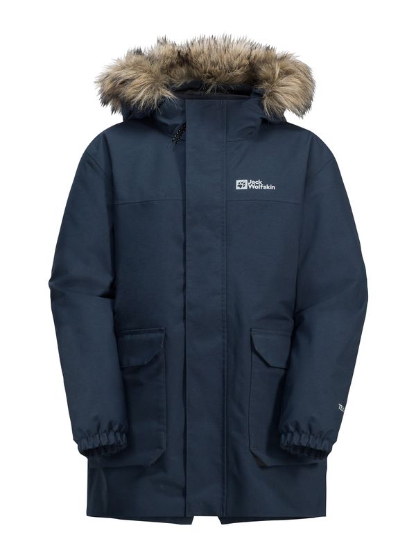 JACK WOLFSKIN JACK WOLFSKIN Zunanja jakna 'COSY BEAR'  temno modra / bela