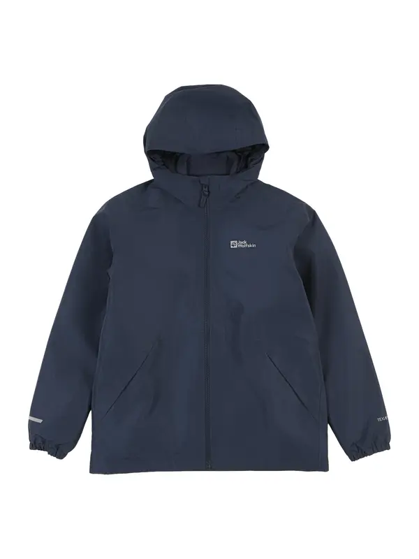 JACK WOLFSKIN JACK WOLFSKIN Zunanja jakna 'ICELAND'  nočno modra / srebrno-siva