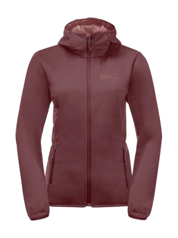 JACK WOLFSKIN JACK WOLFSKIN Zunanja jakna 'Windhain'  rjasto rjava