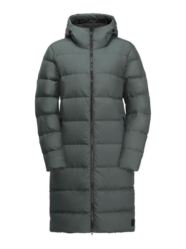 JACK WOLFSKIN JACK WOLFSKIN Zunanji plašč 'FROZEN PALACE'  temno zelena / črna