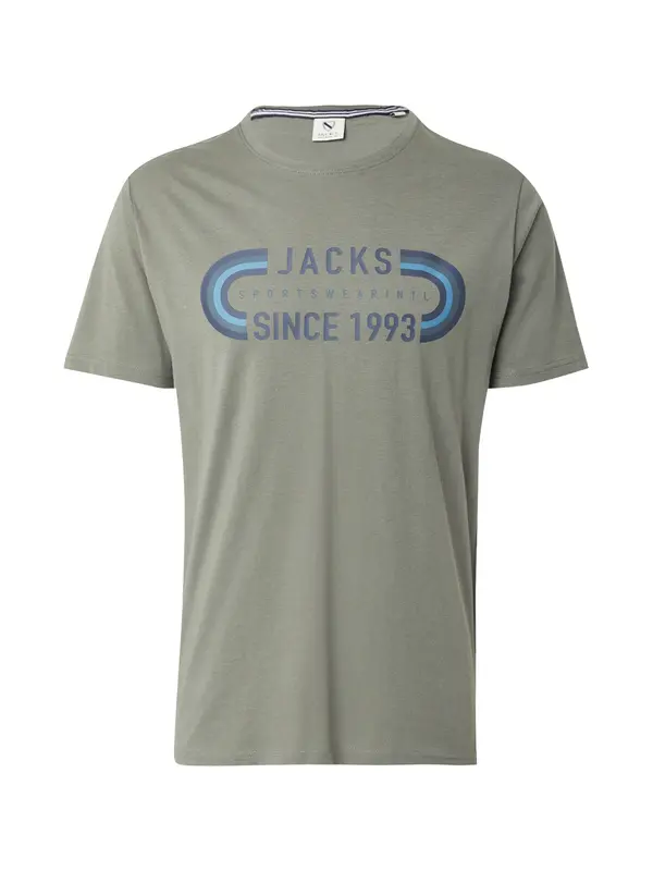 Jack's Jack's Majica  nebeško modra / temno modra / petrol / pastelno zelena