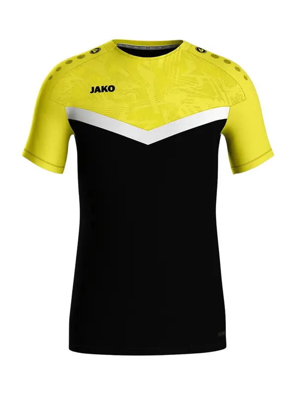 JAKO JAKO Funkcionalna majica  apno / črna / bela