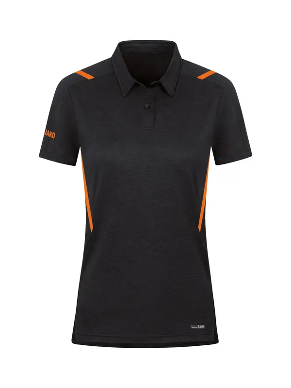 JAKO JAKO Funkcionalna majica 'Challenge'  oranžna / črna