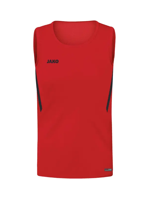 JAKO JAKO Funkcionalna majica 'Challenge'  rdeča / črna