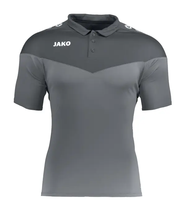 JAKO JAKO Funkcionalna majica 'Champ'  antracit / temno siva / bela