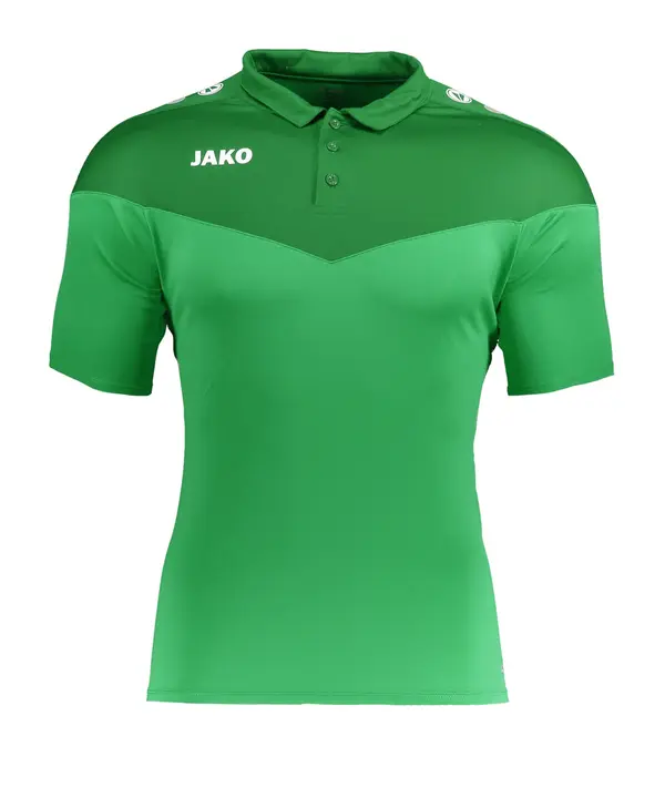 JAKO JAKO Funkcionalna majica 'Champ'  zelena / temno zelena / bela