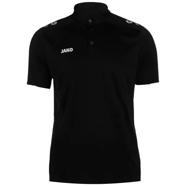 JAKO JAKO Funkcionalna majica 'Classico'  črna / bela