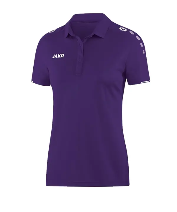 JAKO JAKO Funkcionalna majica 'Classico'  lila / bela
