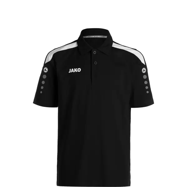 JAKO JAKO Funkcionalna majica  črna / bela