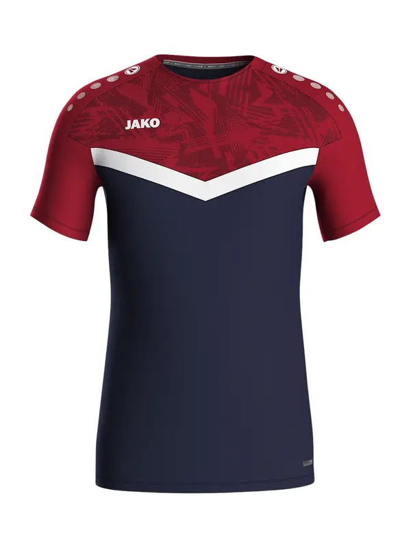 JAKO JAKO Funkcionalna majica  mornarska / bordo / bela
