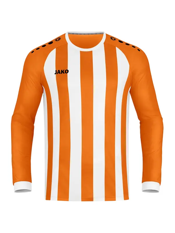 JAKO JAKO Funkcionalna majica  oranžna / črna / bela