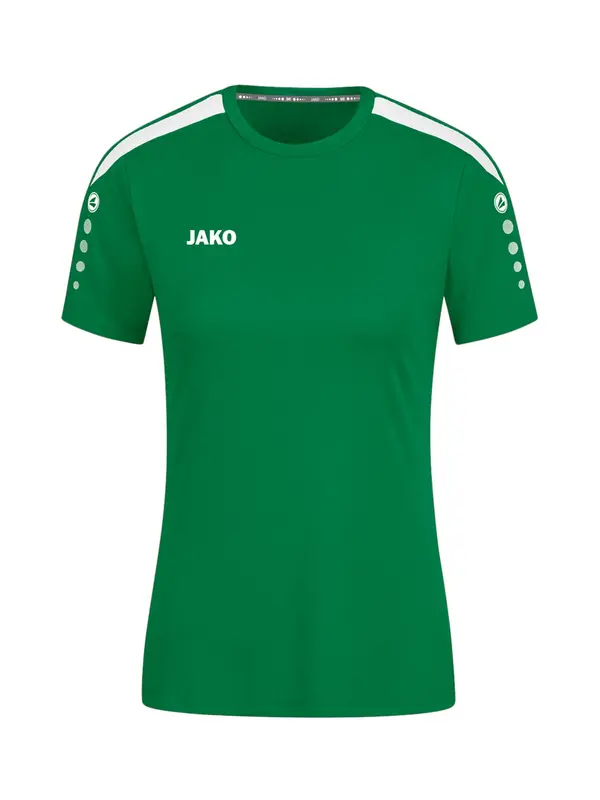 JAKO JAKO Funkcionalna majica 'Power KA'  zelena / bela