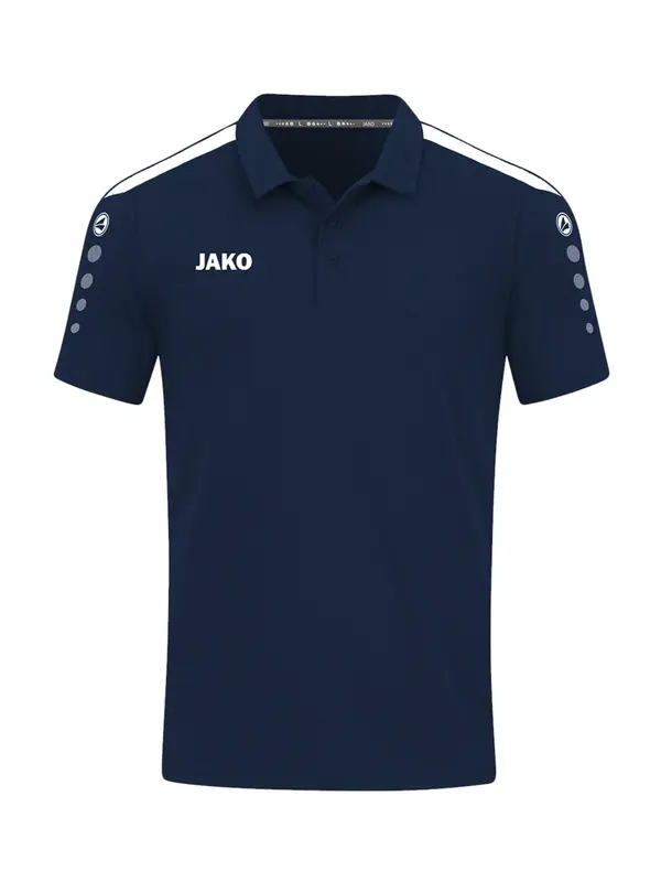 JAKO JAKO Funkcionalna majica 'Power'  mornarska / bela