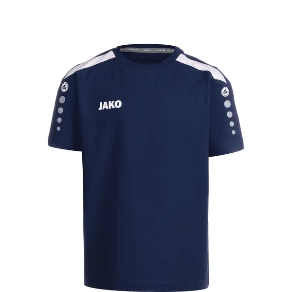JAKO JAKO Funkcionalna majica 'Power'  nočno modra / bela