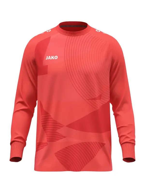JAKO JAKO Funkcionalna majica  rdeča / svetlo rdeča / bela