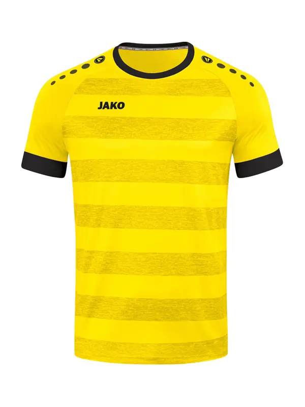 JAKO JAKO Funkcionalna majica  rumena / svetlo rumena / črna