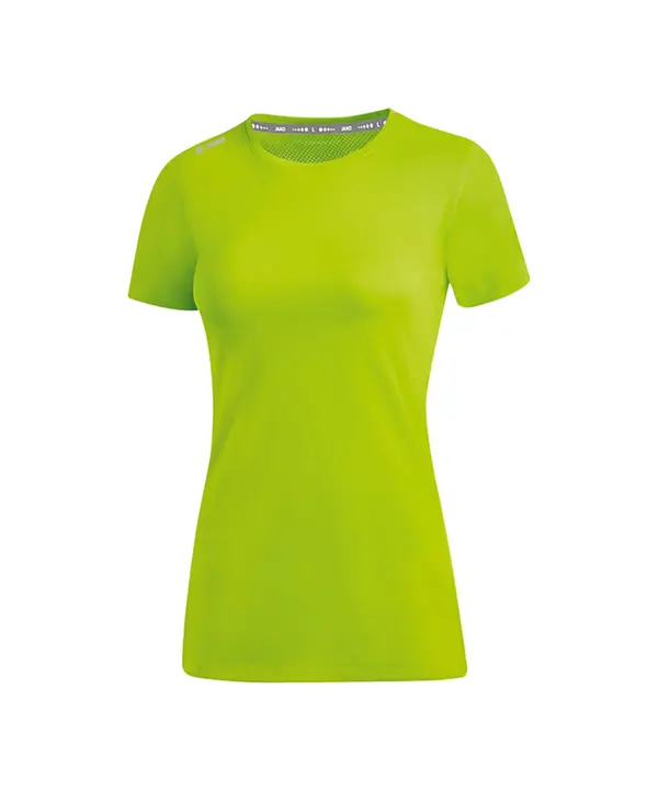 JAKO JAKO Funkcionalna majica 'Run 2.0'  limeta / srebrna
