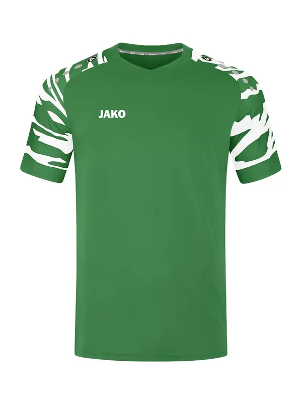 JAKO JAKO Funkcionalna majica  travnato zelena / bela