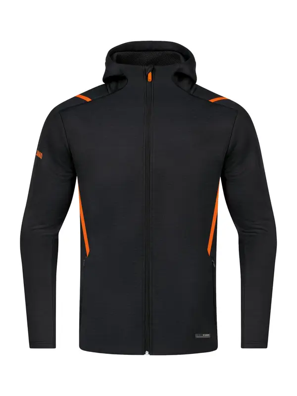JAKO JAKO Športna jakna 'Challenge'  oranžna / črna