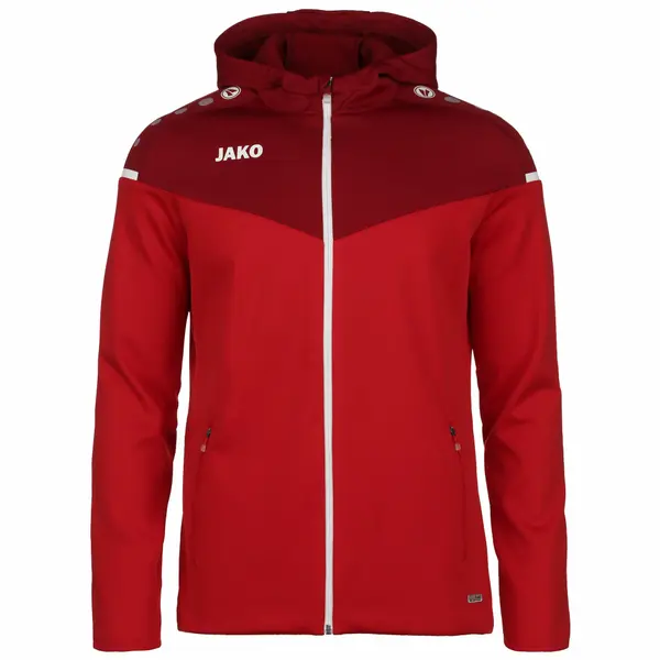 JAKO JAKO Športna jakna 'Champ 2.0'  rdeča / bordo / bela