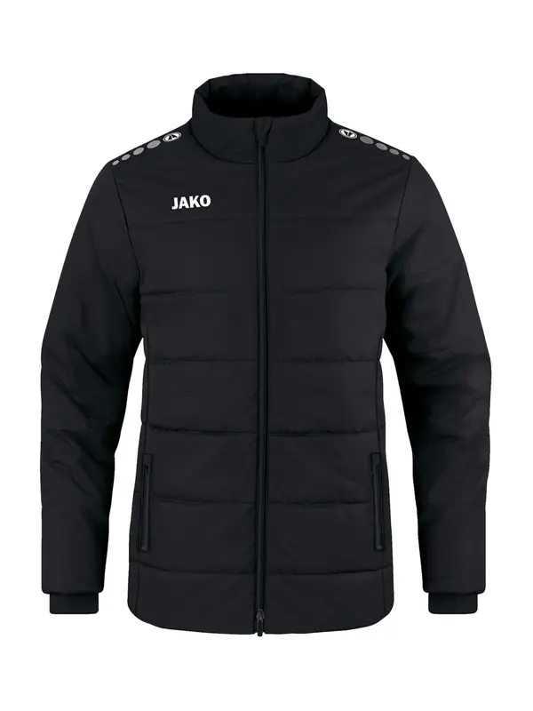 JAKO JAKO Športna jakna 'Team Coach'  črna / bela