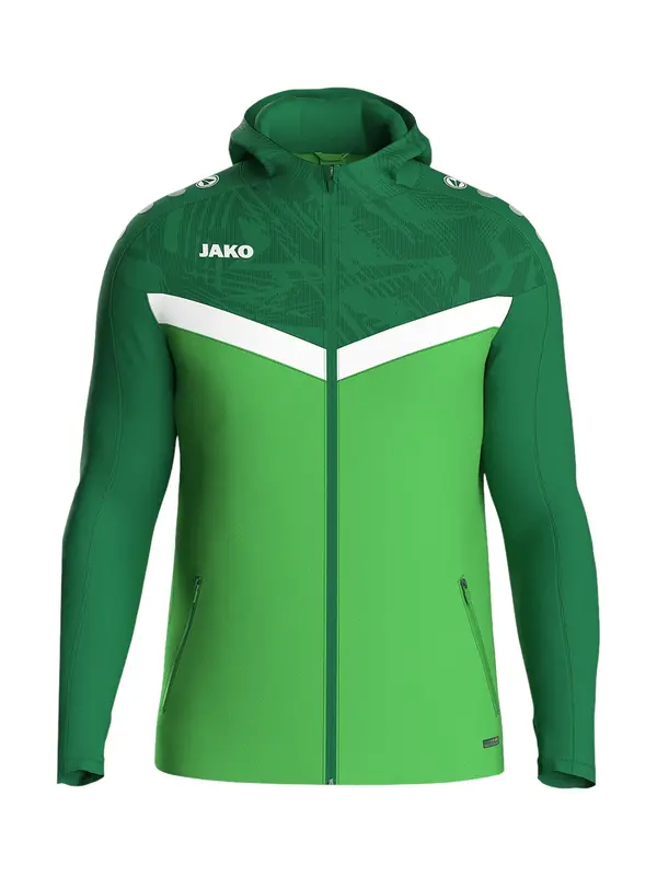 JAKO JAKO Športna jakna  zelena / bela