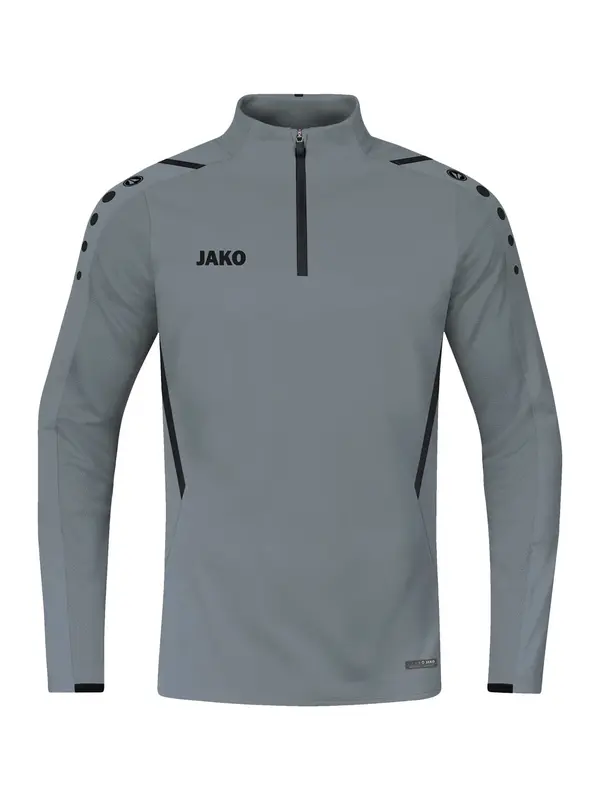 JAKO JAKO Športna majica 'Challenge'  siva / črna