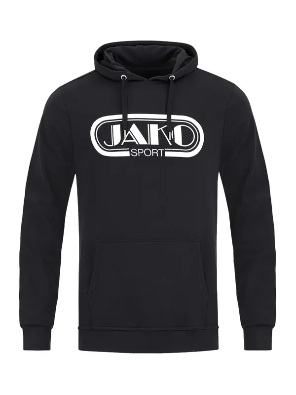 JAKO JAKO Športna majica  črna / bela