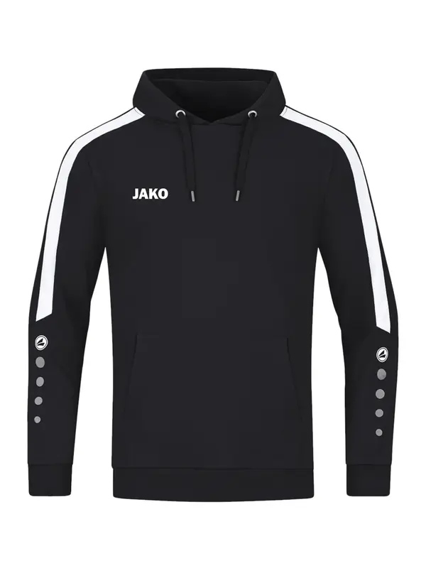 JAKO JAKO Športna majica  črna / bela